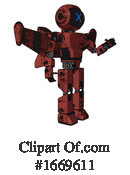 Robot Clipart #1669611 by Leo Blanchette