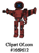 Robot Clipart #1669612 by Leo Blanchette