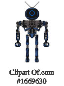 Robot Clipart #1669630 by Leo Blanchette
