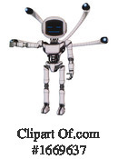 Robot Clipart #1669637 by Leo Blanchette