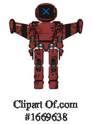 Robot Clipart #1669638 by Leo Blanchette