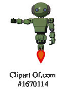 Robot Clipart #1670114 by Leo Blanchette