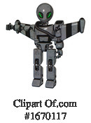 Robot Clipart #1670117 by Leo Blanchette