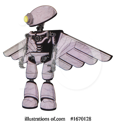 Royalty-Free (RF) Robot Clipart Illustration by Leo Blanchette - Stock Sample #1670128