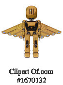 Robot Clipart #1670132 by Leo Blanchette