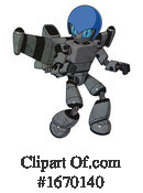 Robot Clipart #1670140 by Leo Blanchette