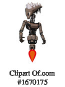 Robot Clipart #1670175 by Leo Blanchette