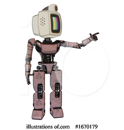 Royalty-Free (RF) Robot Clipart Illustration by Leo Blanchette - Stock Sample #1670179