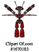 Robot Clipart #1670183 by Leo Blanchette