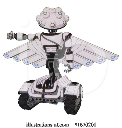 Royalty-Free (RF) Robot Clipart Illustration by Leo Blanchette - Stock Sample #1670201