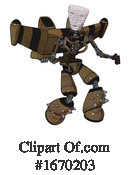 Robot Clipart #1670203 by Leo Blanchette
