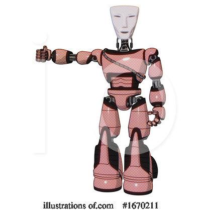 Royalty-Free (RF) Robot Clipart Illustration by Leo Blanchette - Stock Sample #1670211
