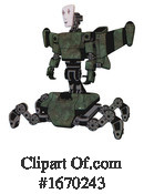 Robot Clipart #1670243 by Leo Blanchette