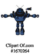 Robot Clipart #1670264 by Leo Blanchette