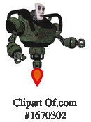 Robot Clipart #1670302 by Leo Blanchette