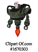 Robot Clipart #1670303 by Leo Blanchette