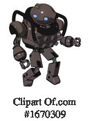 Robot Clipart #1670309 by Leo Blanchette
