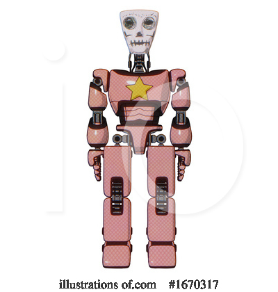 Royalty-Free (RF) Robot Clipart Illustration by Leo Blanchette - Stock Sample #1670317