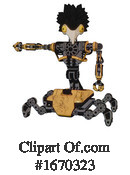 Robot Clipart #1670323 by Leo Blanchette