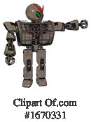 Robot Clipart #1670331 by Leo Blanchette