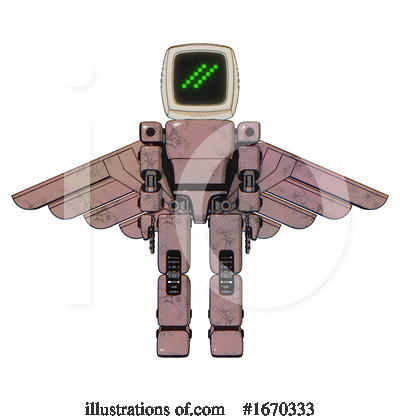 Royalty-Free (RF) Robot Clipart Illustration by Leo Blanchette - Stock Sample #1670333