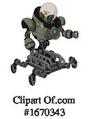 Robot Clipart #1670343 by Leo Blanchette