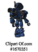 Robot Clipart #1670351 by Leo Blanchette