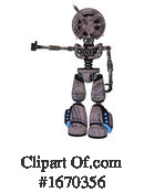 Robot Clipart #1670356 by Leo Blanchette