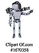 Robot Clipart #1670358 by Leo Blanchette