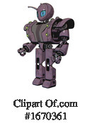 Robot Clipart #1670361 by Leo Blanchette