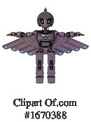 Robot Clipart #1670388 by Leo Blanchette