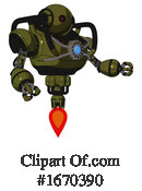 Robot Clipart #1670390 by Leo Blanchette