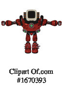 Robot Clipart #1670393 by Leo Blanchette