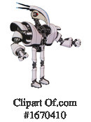 Robot Clipart #1670410 by Leo Blanchette