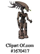 Robot Clipart #1670417 by Leo Blanchette