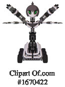 Robot Clipart #1670422 by Leo Blanchette