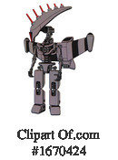 Robot Clipart #1670424 by Leo Blanchette