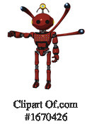 Robot Clipart #1670426 by Leo Blanchette