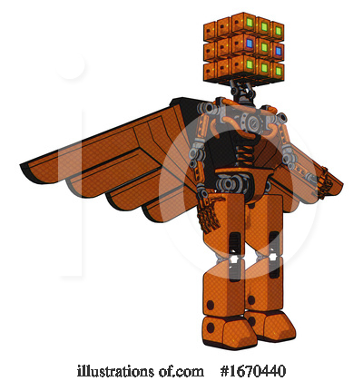 Royalty-Free (RF) Robot Clipart Illustration by Leo Blanchette - Stock Sample #1670440