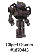 Robot Clipart #1670443 by Leo Blanchette
