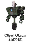 Robot Clipart #1670451 by Leo Blanchette