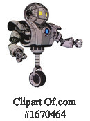 Robot Clipart #1670464 by Leo Blanchette