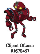 Robot Clipart #1670467 by Leo Blanchette