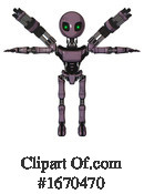 Robot Clipart #1670470 by Leo Blanchette