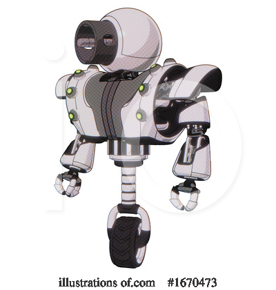Royalty-Free (RF) Robot Clipart Illustration by Leo Blanchette - Stock Sample #1670473