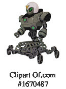 Robot Clipart #1670487 by Leo Blanchette