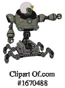 Robot Clipart #1670488 by Leo Blanchette