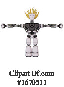 Robot Clipart #1670511 by Leo Blanchette