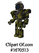 Robot Clipart #1670513 by Leo Blanchette