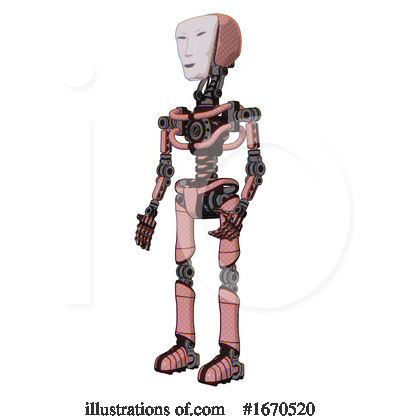 Royalty-Free (RF) Robot Clipart Illustration by Leo Blanchette - Stock Sample #1670520